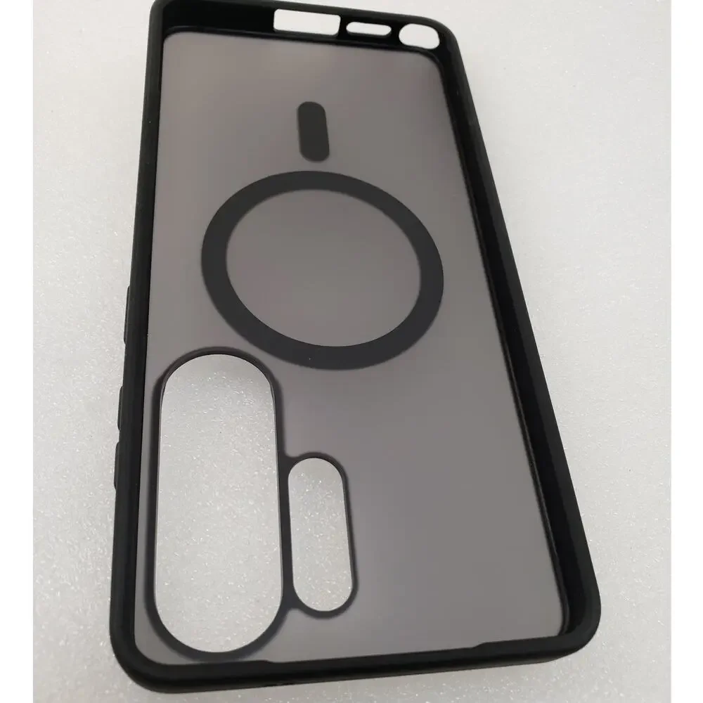 TOCOL Magnetic Case for Samsung Galaxy S26 Ultra - Black Translucent Cover